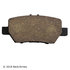 089-1719 by BECK ARNLEY - PREMIUM BRAND BRAKE PADS