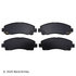 089-1722 by BECK ARNLEY - PREMIUM BRAND BRAKE PADS