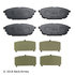 089-1750 by BECK ARNLEY - PREMIUM BRAND BRAKE PADS