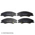 089-1740 by BECK ARNLEY - PREMIUM BRAND BRAKE PADS