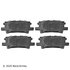 089-1741 by BECK ARNLEY - PREMIUM BRAND BRAKE PADS