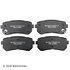 089-1745 by BECK ARNLEY - PREMIUM BRAND BRAKE PADS