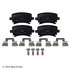 089-1759 by BECK ARNLEY - PREMIUM BRAND BRAKE PADS