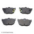 089-1823 by BECK ARNLEY - PREMIUM BRAND BRAKE PADS