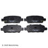 089-1832 by BECK ARNLEY - PREMIUM BRAND BRAKE PADS