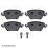 089-1838 by BECK ARNLEY - PREMIUM BRAND BRAKE PADS