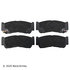 089-1797 by BECK ARNLEY - PREMIUM BRAND BRAKE PADS