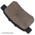 089-1798 by BECK ARNLEY - PREMIUM BRAND BRAKE PADS