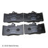 089-1801 by BECK ARNLEY - PREMIUM BRAND BRAKE PADS