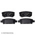 089-1848 by BECK ARNLEY - PREMIUM BRAND BRAKE PADS