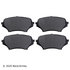 089-1871 by BECK ARNLEY - PREMIUM BRAND BRAKE PADS