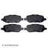 089-1894 by BECK ARNLEY - PREMIUM BRAND BRAKE PADS