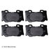 089-1908 by BECK ARNLEY - PREMIUM BRAND BRAKE PADS