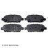 089-1916 by BECK ARNLEY - PREMIUM BRAND BRAKE PADS