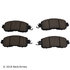 089-1961 by BECK ARNLEY - PREMIUM BRAND BRAKE PADS