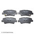 089-1973 by BECK ARNLEY - PREMIUM BRAND BRAKE PADS