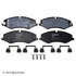 089-1971 by BECK ARNLEY - PREMIUM BRAND BRAKE PADS