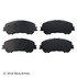 089-1986 by BECK ARNLEY - PREMIUM BRAND BRAKE PADS