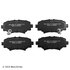 089-1982 by BECK ARNLEY - PREMIUM BRAND BRAKE PADS