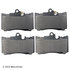 089-2013 by BECK ARNLEY - PREMIUM BRAND BRAKE PADS