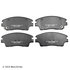 089-2051 by BECK ARNLEY - PREMIUM BRAND BRAKE PADS