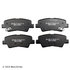 089-2052 by BECK ARNLEY - PREMIUM BRAND BRAKE PADS