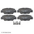 089-2082 by BECK ARNLEY - PREMIUM BRAND BRAKE PADS