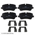 089-2070 by BECK ARNLEY - PREMIUM BRAND BRAKE PADS