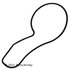 039-4176 by BECK ARNLEY - WATER PUMP GASKET