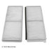 042-2204 by BECK ARNLEY - CABIN AIR FILTER PAIR