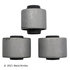 101-6312 by BECK ARNLEY - CONTROL ARM BUSHING SET