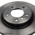 083-2862 by BECK ARNLEY - PREMIUM BRAKE DISC