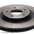 083-3014 by BECK ARNLEY - PREMIUM BRAKE DISC