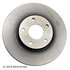 083-2950 by BECK ARNLEY - PREMIUM BRAKE DISC