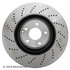 083-3664 by BECK ARNLEY - PREMIUM BRAKE DISC