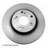 083-3672 by BECK ARNLEY - PREMIUM BRAKE DISC