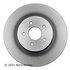 083-3752 by BECK ARNLEY - PREMIUM BRAKE DISC