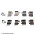 084-1352 by BECK ARNLEY - DISC BRAKE HRDWR KIT