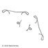 084-1871 by BECK ARNLEY - DISC BRAKE HRDWR KIT