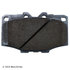 085-0852 by BECK ARNLEY - PREMIUM ASM BRAKE PADS