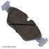 085-1233 by BECK ARNLEY - PREMIUM ASM BRAKE PADS