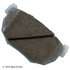 085-1245 by BECK ARNLEY - PREMIUM ASM BRAKE PADS