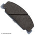 085-1252 by BECK ARNLEY - PREMIUM ASM BRAKE PADS