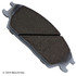 085-1337 by BECK ARNLEY - PREMIUM ASM BRAKE PADS