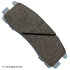 085-1341 by BECK ARNLEY - PREMIUM ASM BRAKE PADS