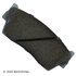 085-1369 by BECK ARNLEY - PREMIUM ASM BRAKE PADS