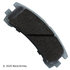 085-1372 by BECK ARNLEY - PREMIUM ASM BRAKE PADS