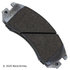 085-1377 by BECK ARNLEY - PREMIUM ASM BRAKE PADS