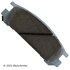 085-1378 by BECK ARNLEY - PREMIUM ASM BRAKE PADS