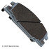 085-1360 by BECK ARNLEY - PREMIUM ASM BRAKE PADS